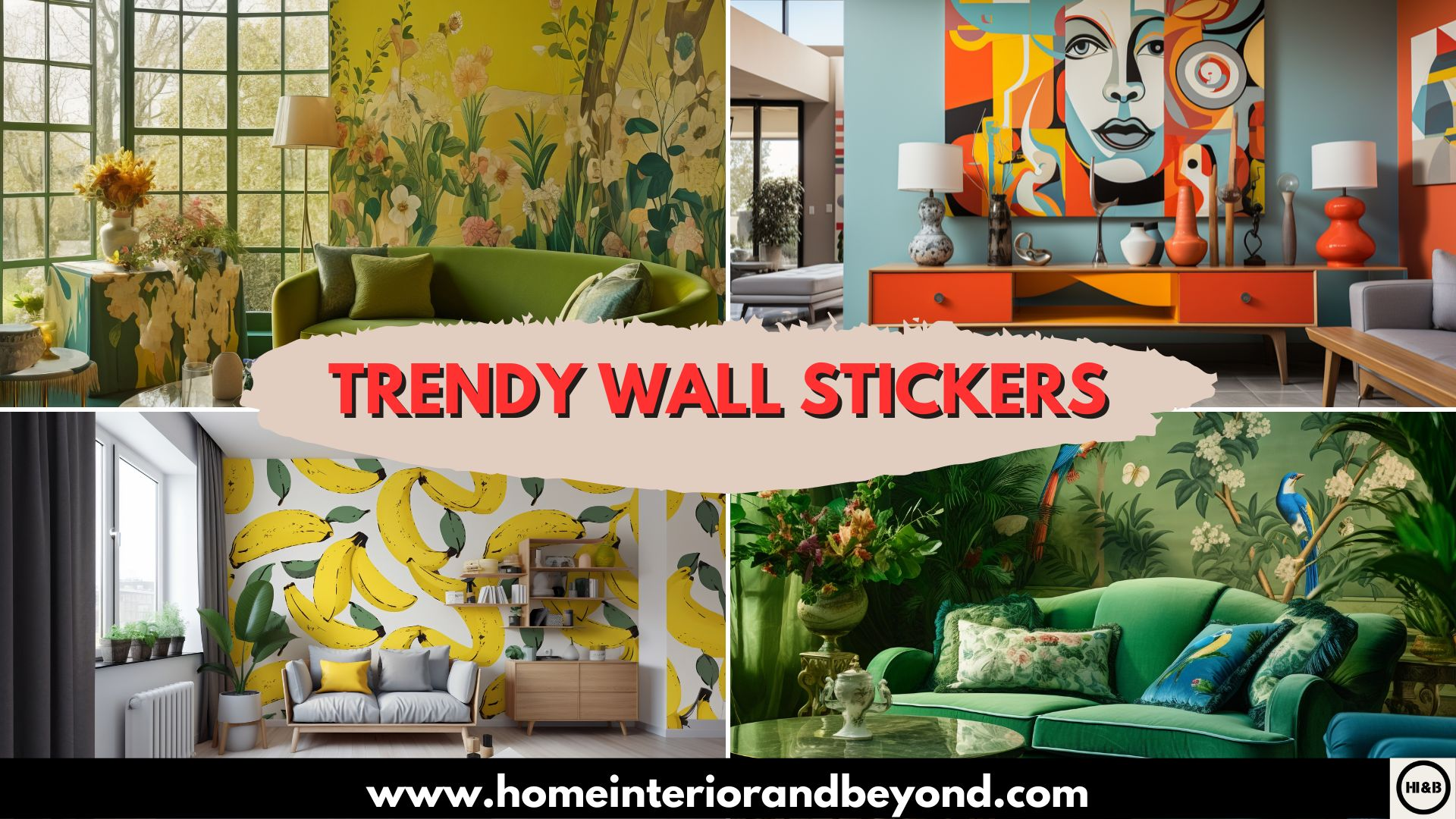 You are currently viewing Affordable Style: 7 Trendy Wall Stickers to Revamp Your Home