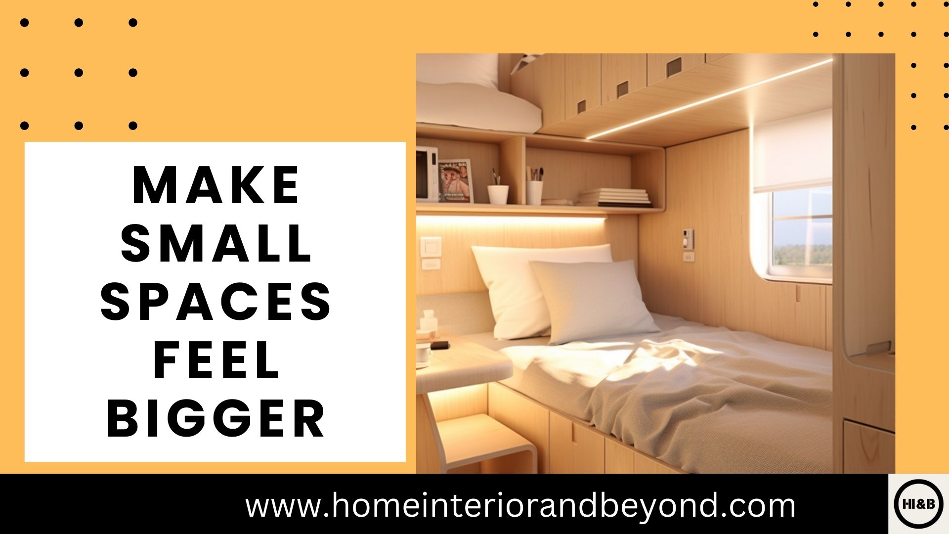 Read more about the article 4 Ways to Make Small Spaces Feel Bigger with Design