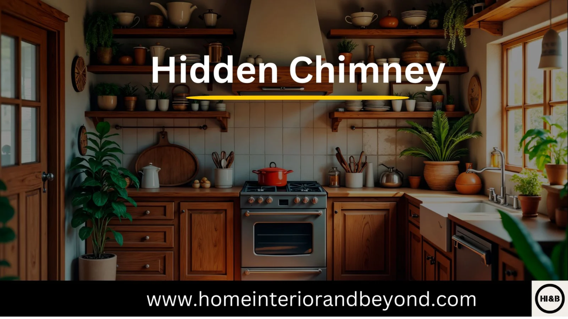 Read more about the article Ideas for Saving Space in Your Kitchen: The Hidden Chimney